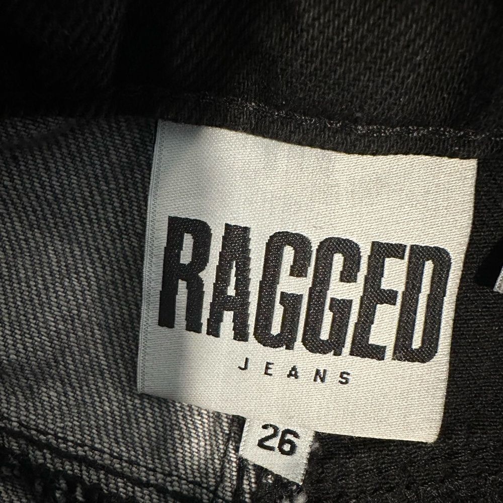 Ragged priest equilibrium patchwork black white jeans - Picture 5 of 5